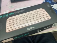 Logitech  MX keys Mini 高階無線鍵盤 (玫瑰粉）