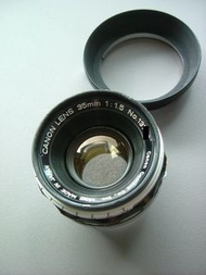 Canon 35mm f1.5 LTM L39 連動準確 日本聖光 Leica Pre-A好朋友 M機準RF