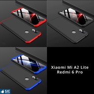 GKK Xiaomi Mi A1 A2 A2 Lite / Redmi 6 PRO Casing Hardcase 360 Bumper Anti Retak Original