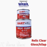 Hartwell relic clear gloss 4.1.1 pernis clear motor mobil gloss semi doff
