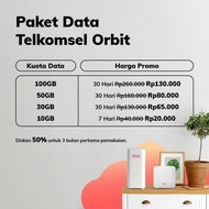 TELKOMSEL ORBIT MAX MODEM WIFI 4G LTE FREE 150GB HUAWEI B818 UNLOCK