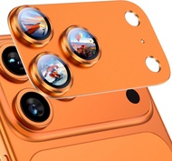 Full Cover Aluminum Metal Camera Lens Protector for iPhone 17 Pro Max/17 Pro/17/17 Air Camera Lens T