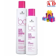 SCHWARZKOPF BC COLOR FREEZE PH 4.5 GERMANY DYED HAIR COLOR CONDITIONER SHAMPOO SET 250/200ML NEW