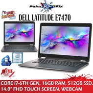 Dell Latitude e7470 BUSINESS ULTRA BOOK (Core i7-6th Gen, 16GB Ram, 512GB SSD, 14.0" Full HD Screen)