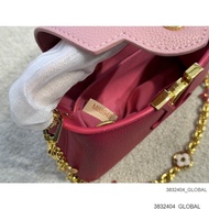 H I G-V E R S O N Mini Handbag Cowhide Female Genuine Bag Chain Master 2 0 c m