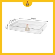 A4 Transparent Stackable Organizer Box Desk Organizer File Storage Box Plastic File Box Aesthetic Of