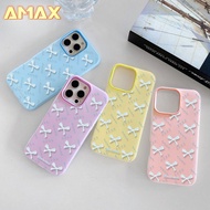 Fashion Blue Dot Bows 2-In-1 Jelly Casing For VIVO Y01A Y03T Y3S Y12 Y17 Y11 Y15 Y15A Y20S Y21S Y33S