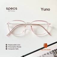 SPECS OPTICAL | YUNO ~ A square plastic frame