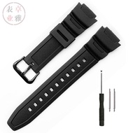 Casio Nhựa Thay Thế Dây Đồng Hồ 18mm Phong Cách Châu Âu cho AE-1000W AE-1100W AE1200 AE1300 Mô Hình