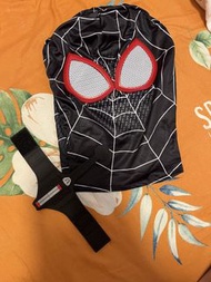 New😎成人黑蜘蛛俠頭套連手帶black Spider-Man mask cosplay