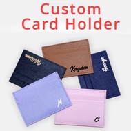 Personalised card holder | Customised within initial | Christmas Gift | Xmas gift | Farewell gift