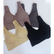 Soft Sport Bra Free Size Sexy Singlet bra 6636