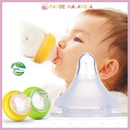 Payoe 5CM Baby Wide Neck Pacifier Nipple replacement Baby Puting Teat Nipple Anti-Colic BPA FREE