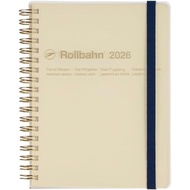Delfonics Rollbahn 2026 Diary B6 L (Clear) - Monthly Planner Notebook