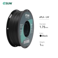 Esun PLA-LW 3D เครื่องพิมพ์1.75มม.1กก.2.2LBS 3D การพิมพ์ Filament Light น้ำหนักวัสดุโฟมสำหรับ3D เครื