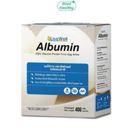 Livewell Albumin ลีฟฟ์เวลล์ อัลบูมิน ผงไข่ขาว ไข่ขาว 100% รสดั้งเดิม รสธรรมชาติ ขนาด 400 กรัม