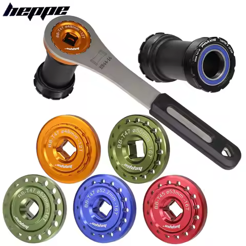HEPPE Bicycle T47 Bottom Bracket Installation and Removal Tool Bike Bottom Bracket Wrench for 49-53m