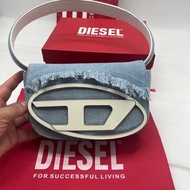 Crescent Bag Tassel Denim Jingle Bag Diesel Womens Bag Underarm Bag Mini Shoulder Crossbody Portable