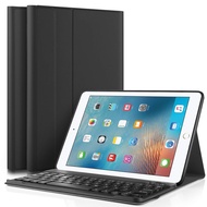 iPad Case with Smart Wireless Bluetooth Keyboard for iPad Pro 9.7 / iPad 9.7 2018 / 2017 / iPad Air 2 / iPad Air - Slim Premium PU Leather Shell Stand Cover with Magnetic Detachable Keyboard for iPad 6th / 5th Gen