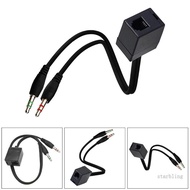 Star Female RJ9 to Male 3 5mm Plug Headset Adapter Telephone Headphone Adapter