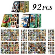 92pcs/Set Italian Brainrot Cards & Sticker Cartoon Figures Tralalero Tralala LiriLi Tungtung Sahur B