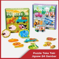 My First Puzzle Educational Toys 24 Pairs Jigsaw Puzzle