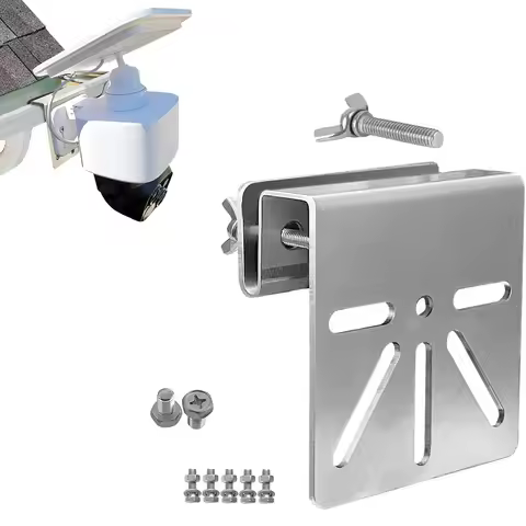 Metal Gutter Mount Bracket For Eufy SoloCam S340E30 Secure Your Solar Camera 9*8.5*3.5cm Gutter Moun