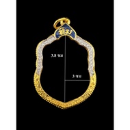 Luang Pu Tim's Amulet Premium Italian Work Diamond-Encrusted Screen Size 2.9*3.9