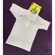 ORIGINAL T-SHIRT PAGODA WITH BUTTON 402 (PUTIH)