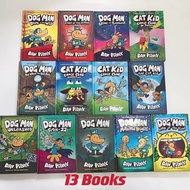 Dog Man 13 books hardcoverEnglish funny full-color comics book for kids