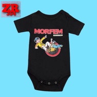 KATUN BABY CLOTHING T-SHIRT MORFEM BAND BINAR FAJAH SEBAYA BLACK JUMPER AGES 0 - 12 MONTHS TO 1 YEAR