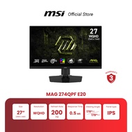 MSI Monitor MAG 274QPF E20 | 27" | IPS | WQHD | 0.5ms | 200Hz (จอคอมพิวเตอร์) [Pre-Order จัดส่งภายใน
