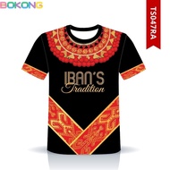 (Bokong) victory selampai fashion iban 047 round neck t-shirt