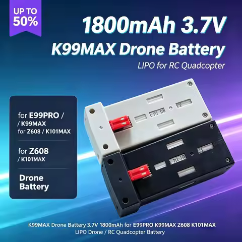 K99MAX Drone Battery 3.7V 1800mAh for E99PRO K99MAX Z608 K101MAX LIPO Drone/RC Quadcopter Battery