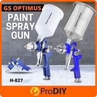 GS-OPTIMUS H-827 Spray Gun Container Professional HVLP Air Painting Gun ( Aluminum / Plastic )