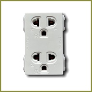 ✧ ◫ ✸ Panasonic 15929 Duplex Outlet with Ground Receptacle WIDE(weg) and SlimArt Series(WSAG)