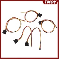TMOY PH 2.0mm 4Pin Small Type To 15Pin HDD SATA Power Supply Cable Cord 20AWG Wire For Industrial Al
