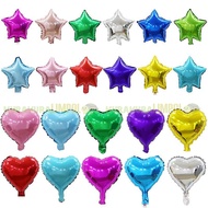 10 Inch Love Star Foil Balloon Love Star Balloon 10 Inch