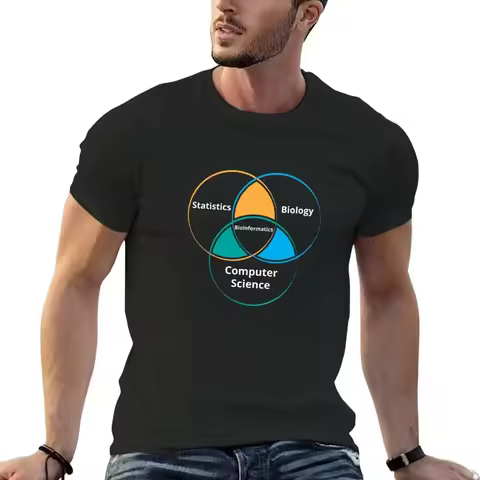 New Funny Biology Bioinformatics Science Biology T-Shirt custom t shirt graphic t shirts clothes for