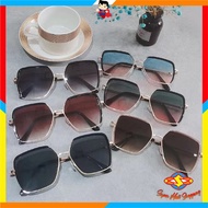 MATA SMS Women's Glasses 6630 Korean Square Glasses Sunglasses Eyewear Korean Style Trendy Import