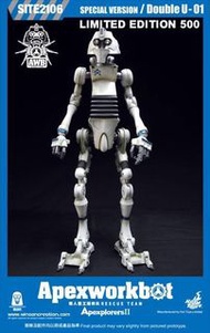 Hot toys Apexplorers II Apexworkbot special version 1:6 figure 鐵人兄弟