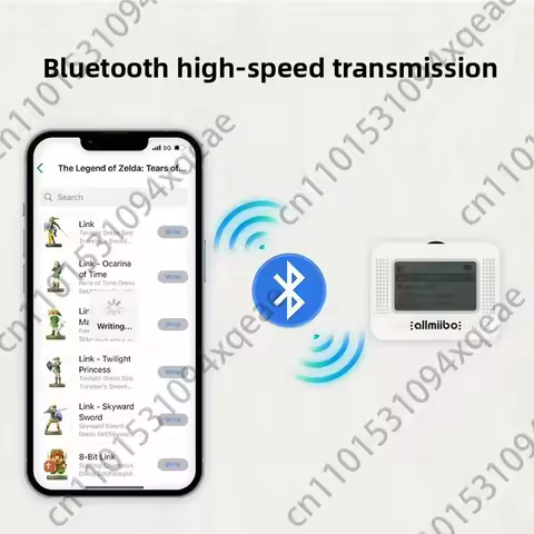 For Amiibo Intelligent Simulator, Pixl Pro NFC Induction Amiibo Emulator, Rechargeable Lithium Batte