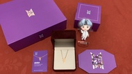 TinyTAN Gold Necklace SUGA BTS Frank & Co