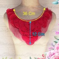 (Per Pcs) AP503 Beautiful Collar Application Neck Application/ Beautiful Neck Patch/