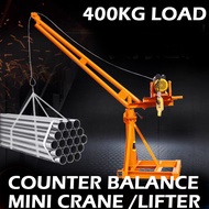 LIFTER MINI CRANE / LIFTER WINCH / LIFTER HOIST JACK / RENOVATION CONSTRUCTION BRACKET CRANE JACK