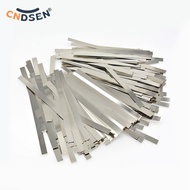 100Pcs Nickel Plated Steel Strip Nickel Plate Strap Strip Sheets 18650 Battery Spot Welding Machine 