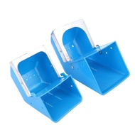 AN.MART 1PC Rabbit Feed Box  Rabbit Cage Rabbit Anti Piling Feed Trough MY