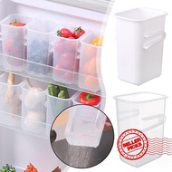 Fridge Side Door Storage Box Food Container Kitchen Kitchen Food Shelf Refrigerator Tidy T1A2