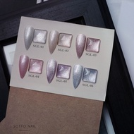 10ml beshyne Nail 9D Star Galaxy Cat's Eye Gel UV gel Polish 6colors With Color Chart 网红美甲苏格兰星空银河晶石猫