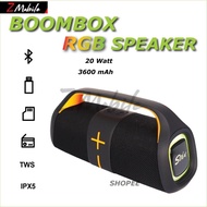 SING-E ZQS P60 Boombox Speaker Portable Bluetooth 40 Watt Super Bass Speaker For Outdoor Party Campi